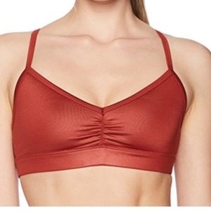 ALO Sunny Strappy Bra in Amber Glossy